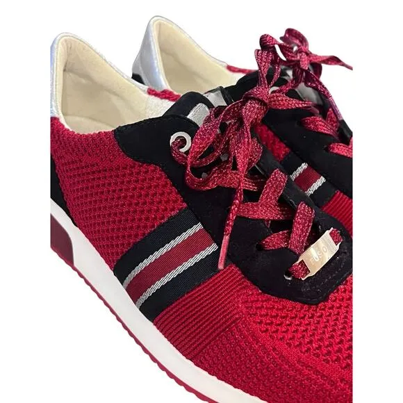 Ara Fusion Bamboo Upper Stretch Lining Dynenergy Sole Women's Red Sneakers Read