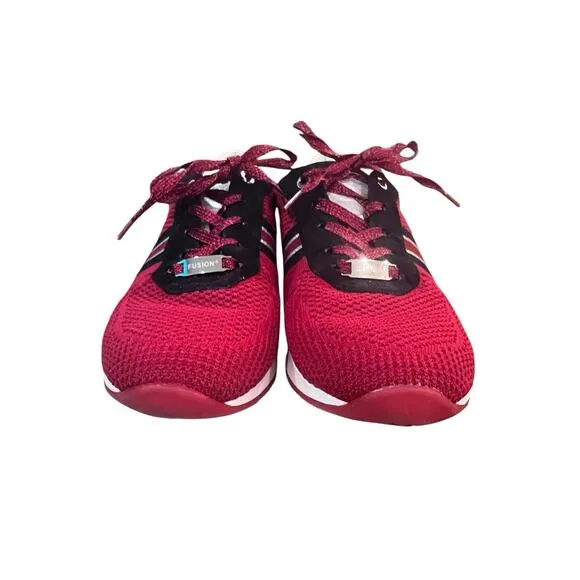Ara Fusion Bamboo Upper Stretch Lining Dynenergy Sole Women's Red Sneakers Read