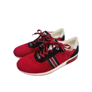 Ara Fusion Bamboo Upper Stretch Lining Dynenergy Sole Women's Red Sneakers Read