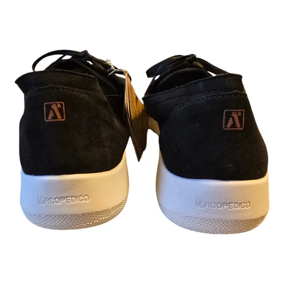 Arcopedico Sneakers Womens US Size 11 EU Size 43 Black Yosemite Comfort Casual