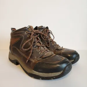 Ariat ATS Boots Men's 11 Brown Leather Terrain Hiking Work Casual Shoes Lace Up