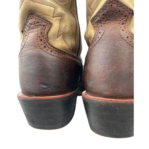 ARIAT Heritage Roughstock Western Boot Earth/Brown Bomber Men’s 12 D Workwear