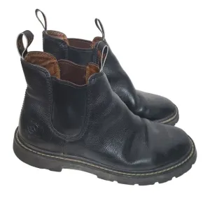 Ariat Mens 8.5B Black Leather  Pro Equipped Style Pull On Chukka Boots Closed To