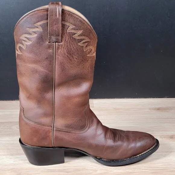 Ariat Sedona Cowboy Boots Mens Size 11.5 D Brown Western Riding Leather Pull On