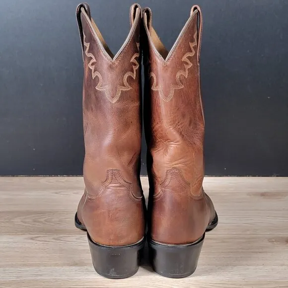Ariat Sedona Cowboy Boots Mens Size 11.5 D Brown Western Riding Leather Pull On