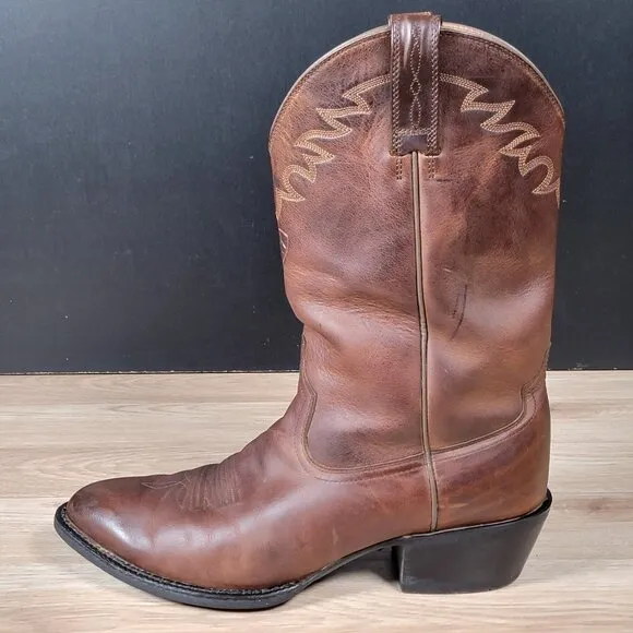 Ariat Sedona Cowboy Boots Mens Size 11.5 D Brown Western Riding Leather Pull On
