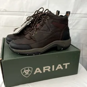 Ariat Size 7B Terrain ATS Cordovan Brown Riding Hiking Work Boots Leather Upper