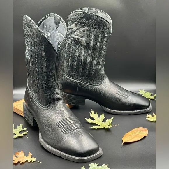 ARIAT Sport My Country Venttek Western Performance Boots