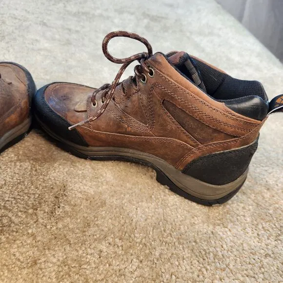 Ariat Terrain 'Distressed Brown' 10002183(34527) Men's Ranch Boots Size 8 D