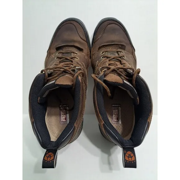 ARIAT Terrain Hiking Boots Men's 10EE WIDE Brown Waterproof Western Leather ATS