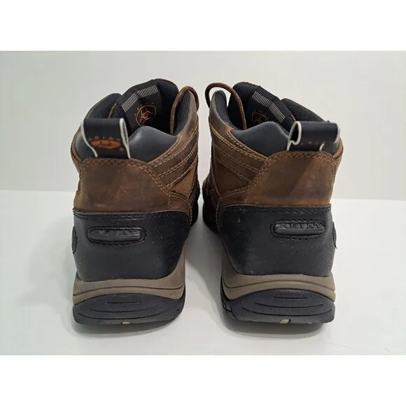 ARIAT Terrain Hiking Boots Men's 10EE WIDE Brown Waterproof Western Leather ATS