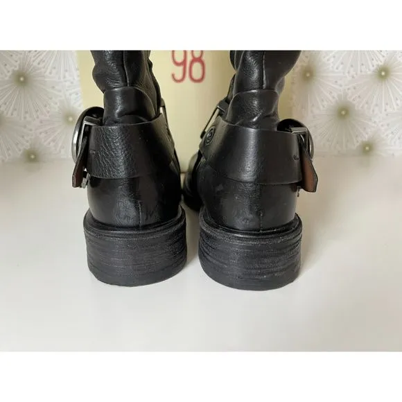 A.S. 98 mid-calf Frey Nero boots in EUC. Size 39 (8.5)