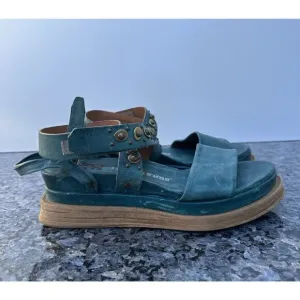A.S.98 STRAP Green Sandals Women’s Size Size 41