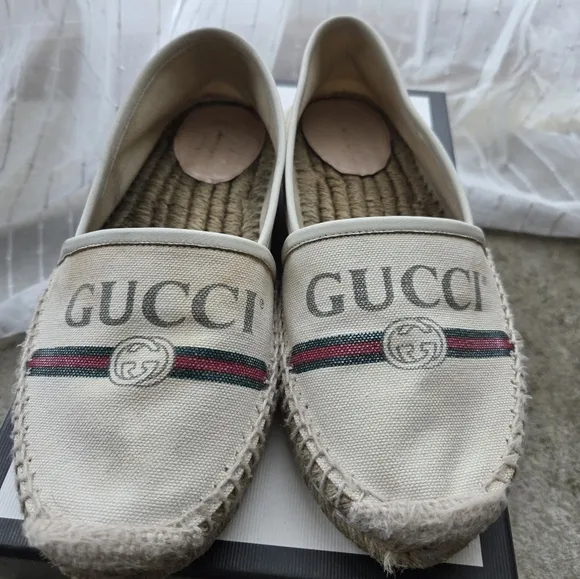 Authentic Gucci Espadrilles Size 37