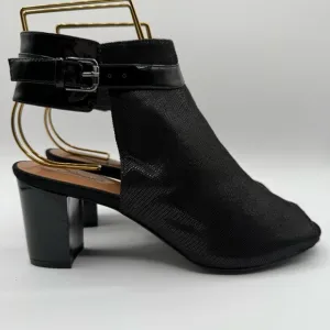 Azura by Spring Step Voljeti Black Heeled Sandals Size 41 / 9.5 - 10
