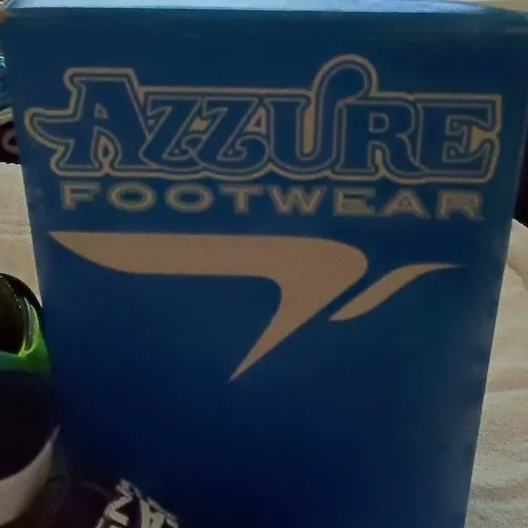 Azzure Shelly Low Skateboard Sneakers 'Blue Teen Size 7 - AZW10-01U