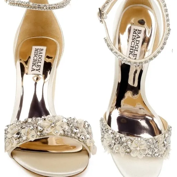 BADGLEY Mischka Finesse Ankle Strap Sandals