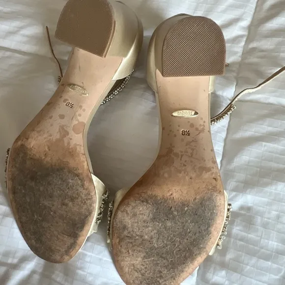 BADGLEY Mischka Finesse Ankle Strap Sandals