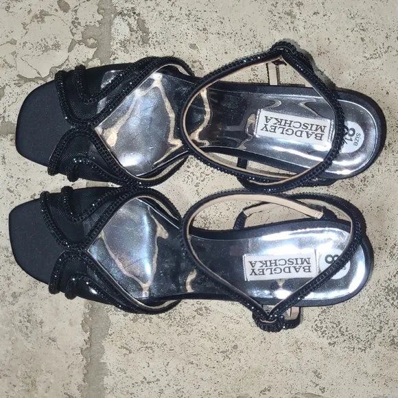Badgley Mischka Hey Heeled Sandals Size 8.5