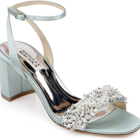 Badgley Mischka Women's Clara Embellished Sandals size 6