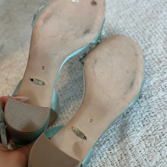 Badgley Mischka Women's Clara Embellished Sandals size 6
