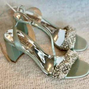 Badgley Mischka Women's Clara Embellished Sandals size 6