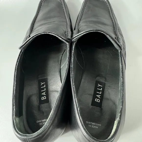 Bally Men's Loafers Dress Shoes, Size US 10 1/2 D