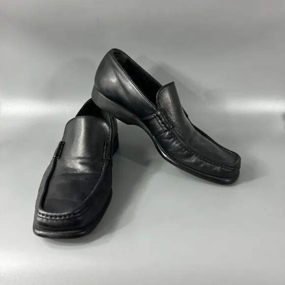 Bally Men's Loafers Dress Shoes, Size US 10 1/2 D
