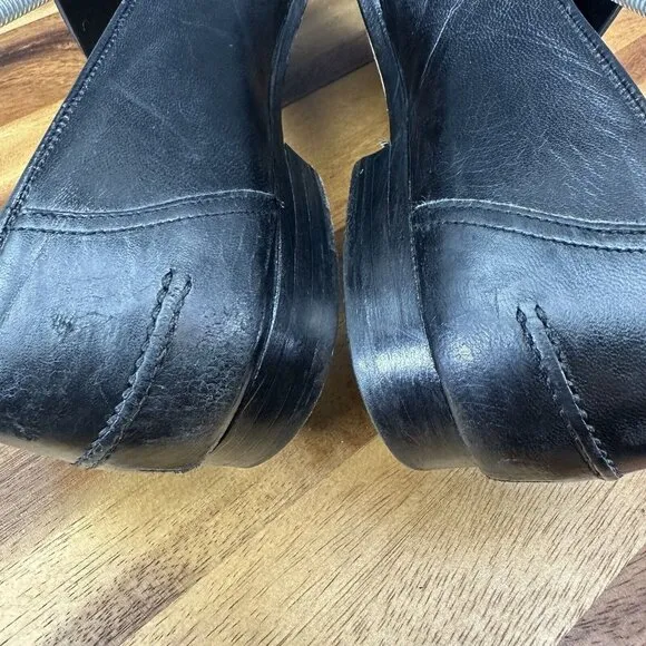 Bally Mens Size 9.5D Loafers Dress Shoes Leather Slip On Tassel Made in Italy