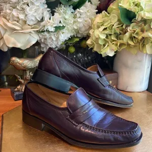 Bally Parawet Burgundy Leather Loafers | Lightly Worn!