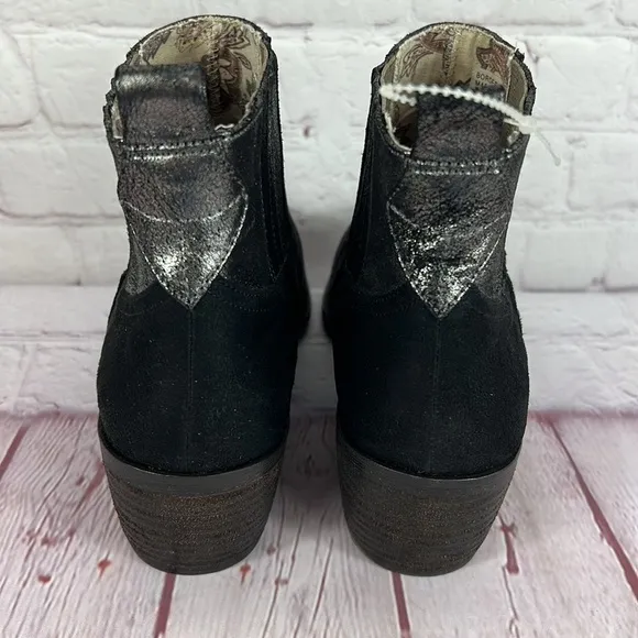 Band of Gypsies Borderline Pull-on Western-Style Ankle Boots Size 7