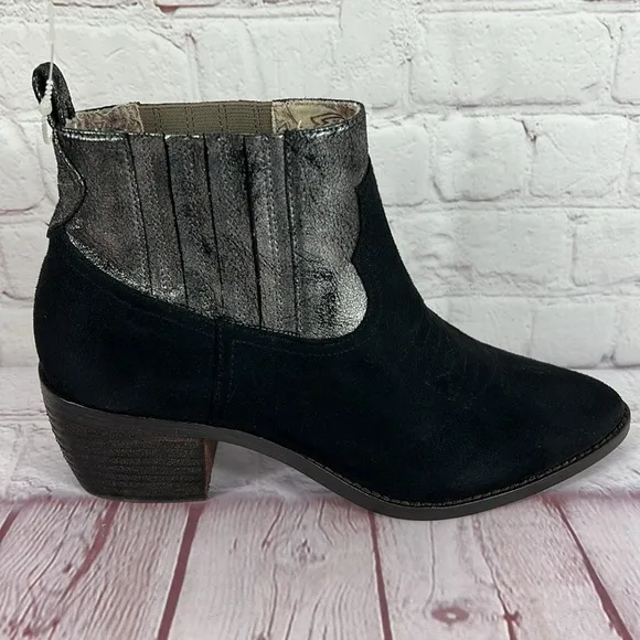 Band of Gypsies Borderline Pull-on Western-Style Ankle Boots Size 7