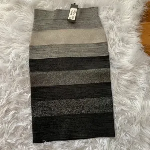 BCBGMaxazria striped pencil skirt