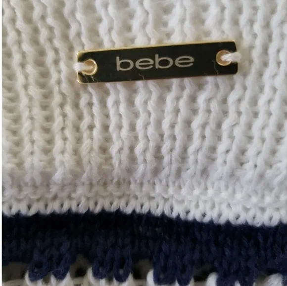 Bebe High Waist Sweater Knit Skirt Size XL
