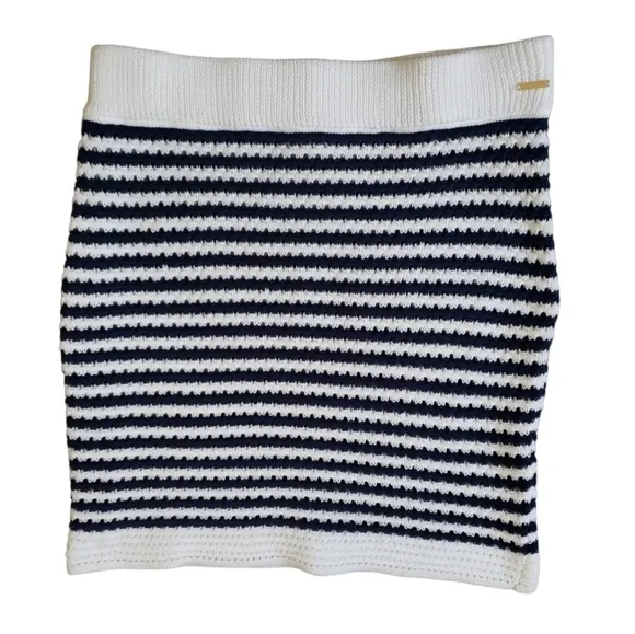 Bebe High Waist Sweater Knit Skirt Size XL