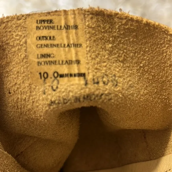 Bed Stu Sandover mid boots size 10