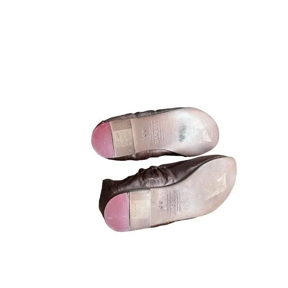 BedStu Bosworth Flats Ballet Slip On Leather‎ Rusti