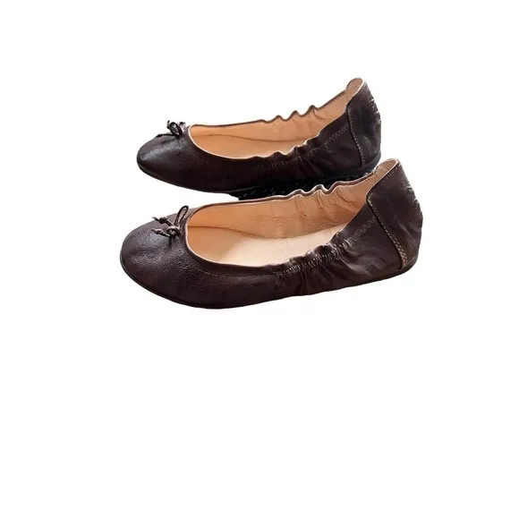 BedStu Bosworth Flats Ballet Slip On Leather‎ Rusti
