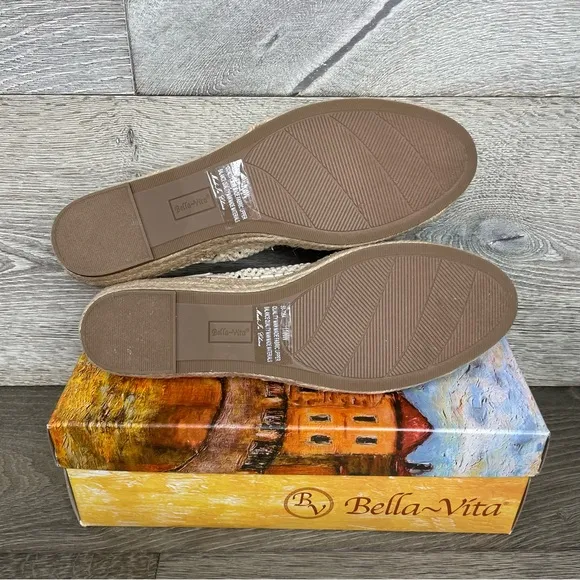 Bella Vita Olive II Espadrille Sling Back (Women) New On Box.