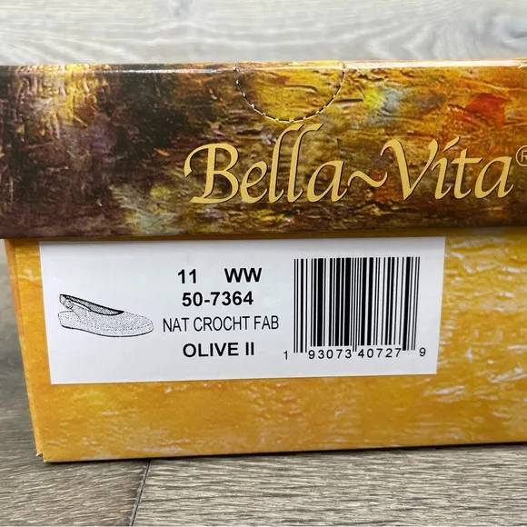 Bella Vita Olive II Espadrille Sling Back (Women) New On Box.