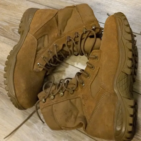 BELLEVILLE SAND COLORED BOOTS