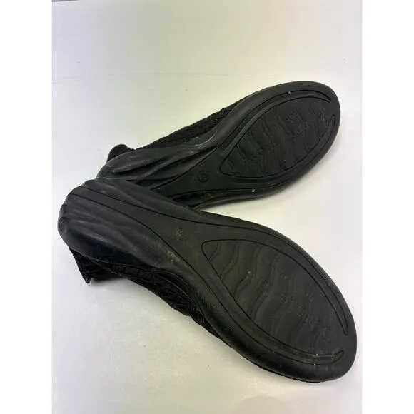 BERNIE MEV WOVEN BALLET FLATS SLIP-ON SNEAKER Size 38