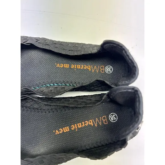 BERNIE MEV WOVEN BALLET FLATS SLIP-ON SNEAKER Size 38