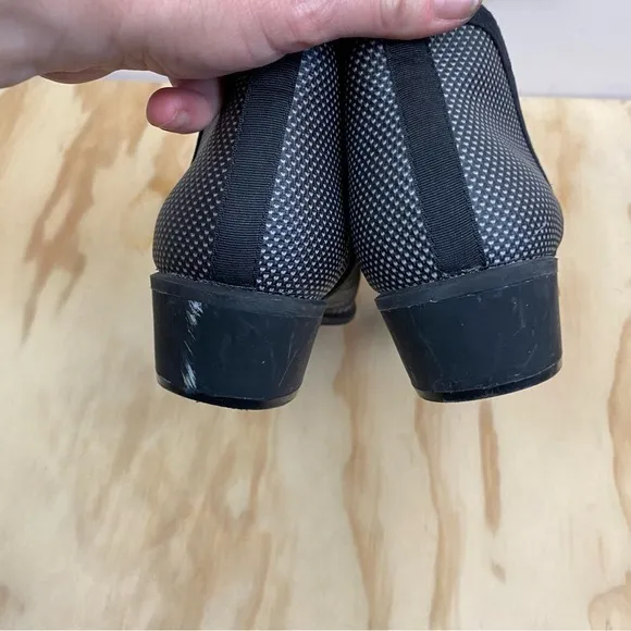 Betabrand Tennis-Western Boot (Black-Diamond)