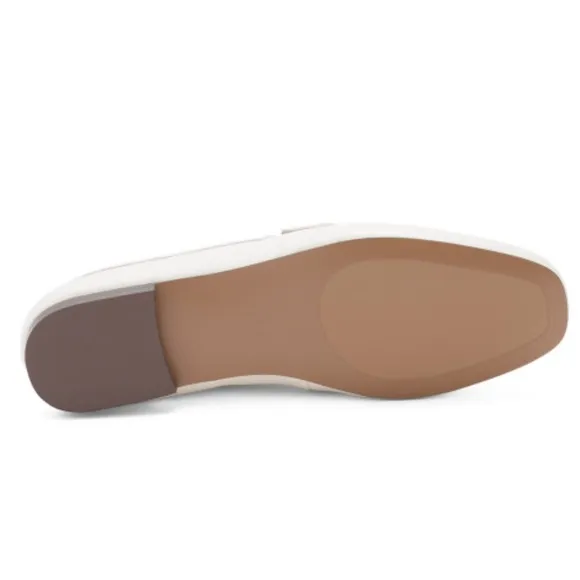 BIBI LOU Leather Loafers With Penny Strap Bit