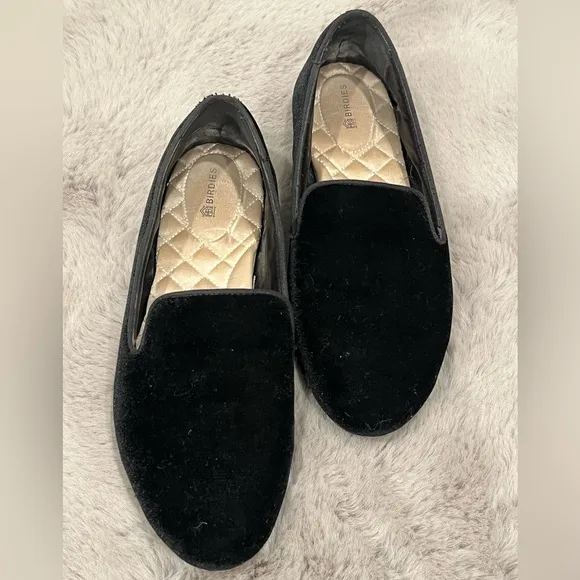 Birdies “Blackbird Black” Flats Calf Hair Size 8.5