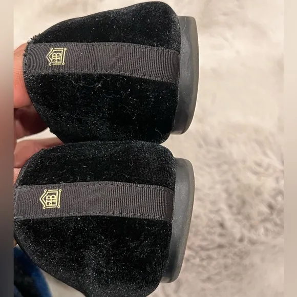 Birdies “Blackbird Black” Flats Calf Hair Size 8.5