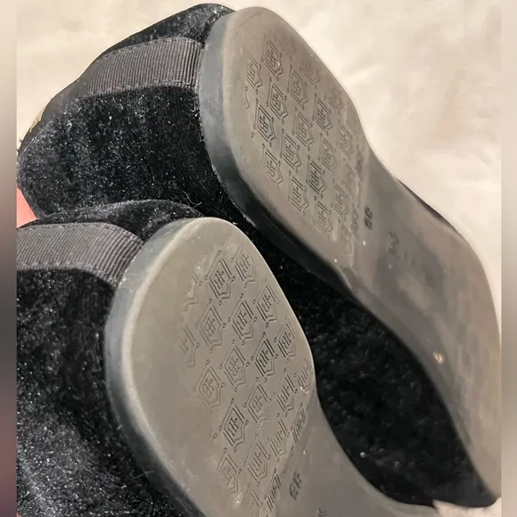 Birdies “Blackbird Black” Flats Calf Hair Size 8.5