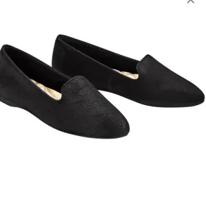 Birdies Blackbird Cowhair Flats Loafers 9.5