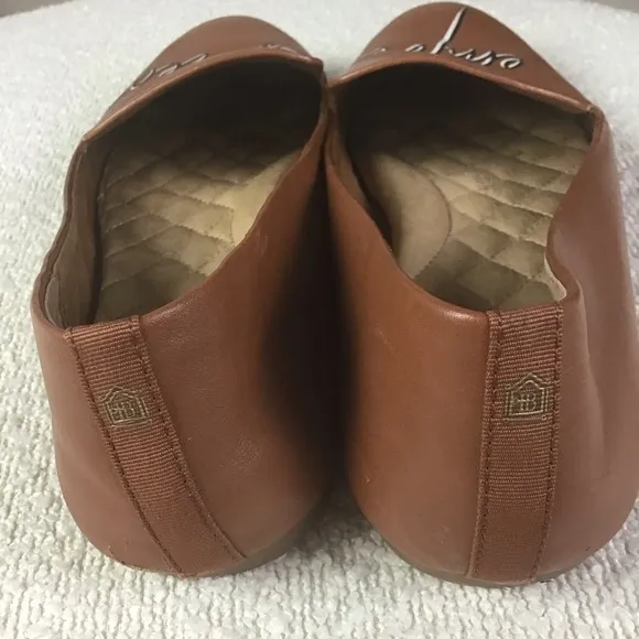 Birdies Empowered Hand Painted Leather Flats Limited Edition Tan Women’s 8.5